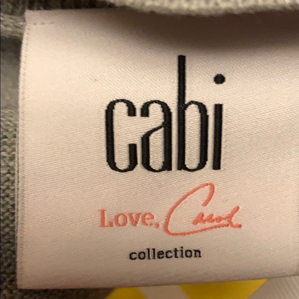 Euc Cabi Color-Block Cardigan With Built-In Ca - image 4